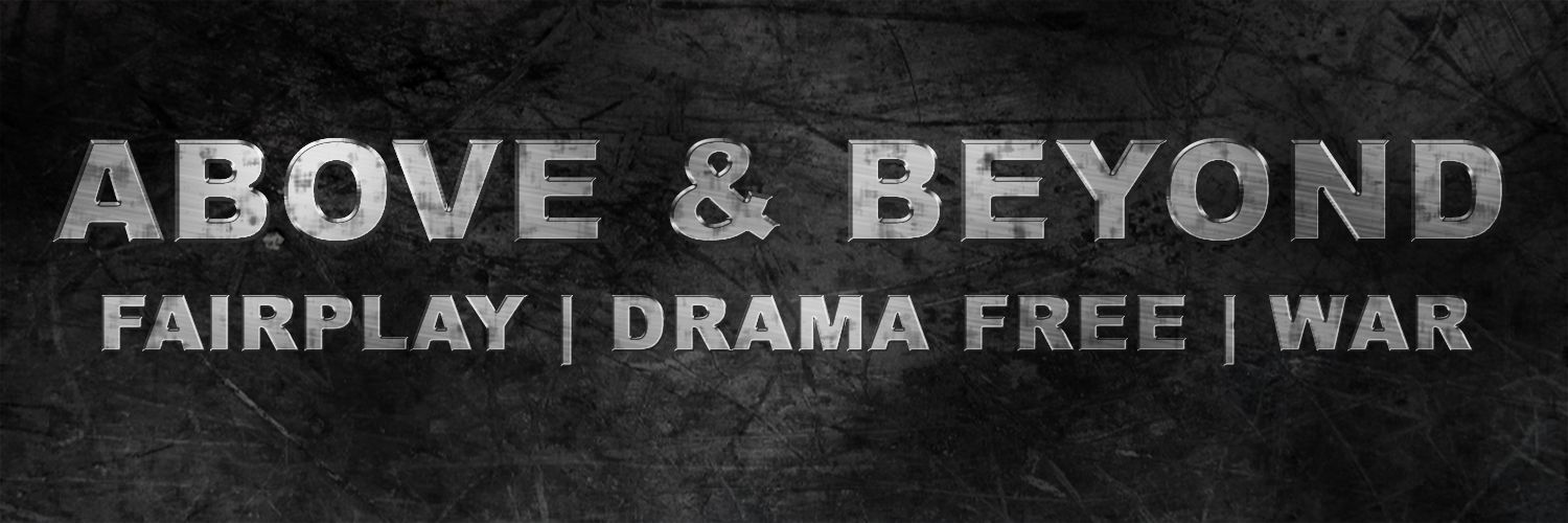 Above & Beyond banner
