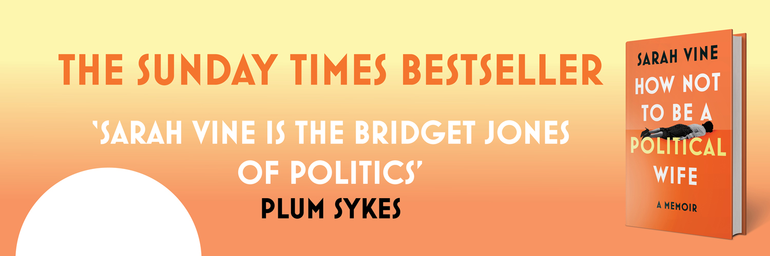 Sarah Vine's banner
