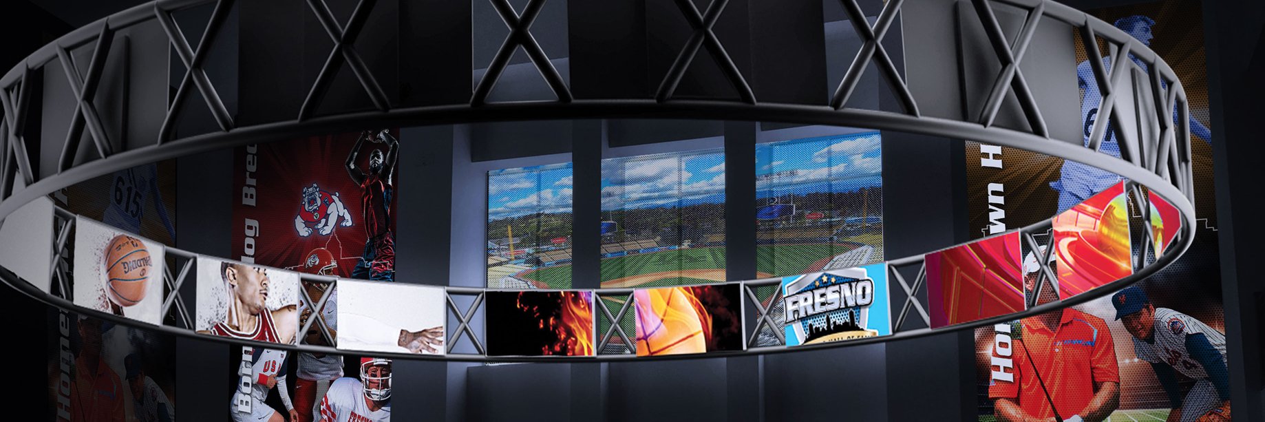 Fresno Athletic Hall of Fame banner