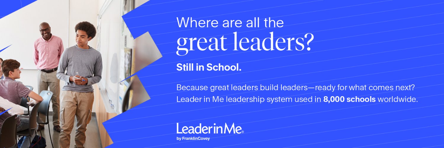 The Leader in Me banner