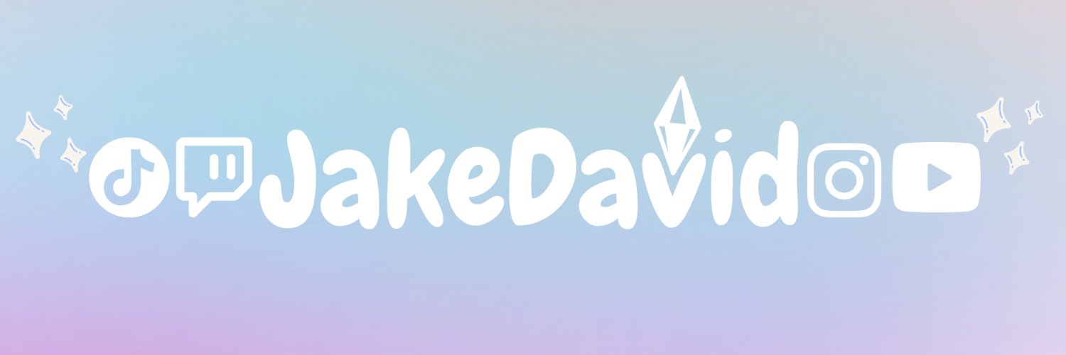 Jake David🌈✨ banner