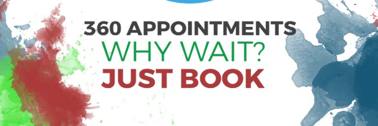 360APPOINTMENTS's profile banner image