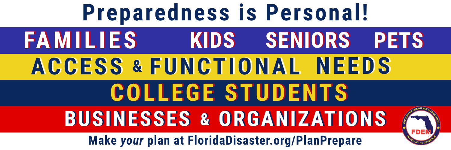 FL Division of Emergency Management banner