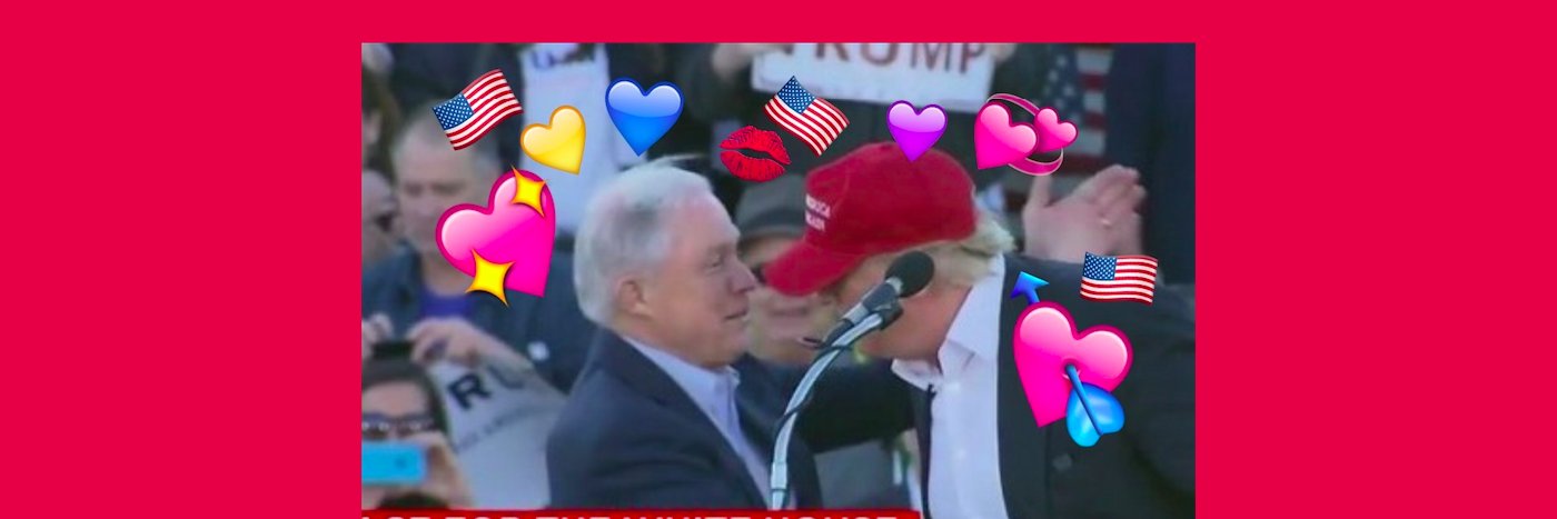 Fake Sen. Sessions banner