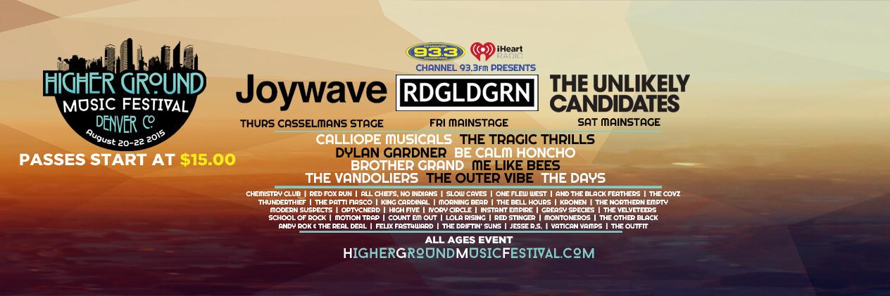 Higher Ground Fest banner