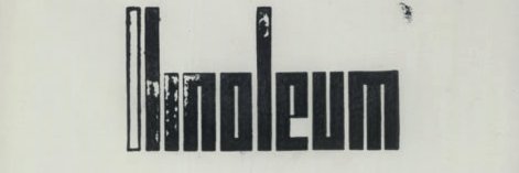 Linoleum banner