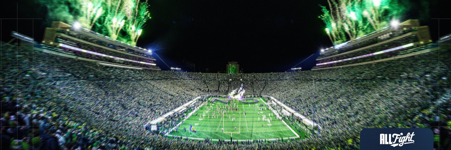 Notre Dame Football banner