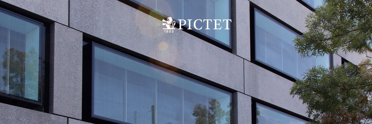 Pictet Group banner