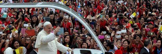 Pope Francis banner