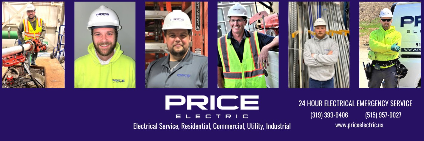 Price Electric banner