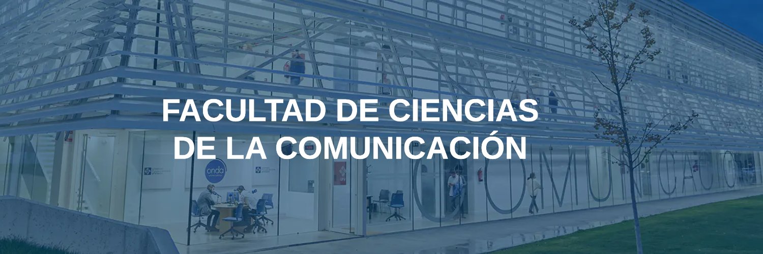 Facultad de Comunicación de la UFV banner