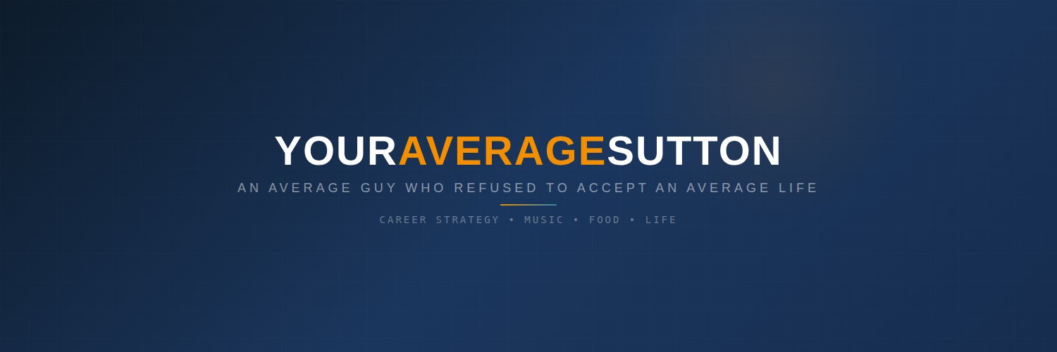 youravgsutton's profile banner image