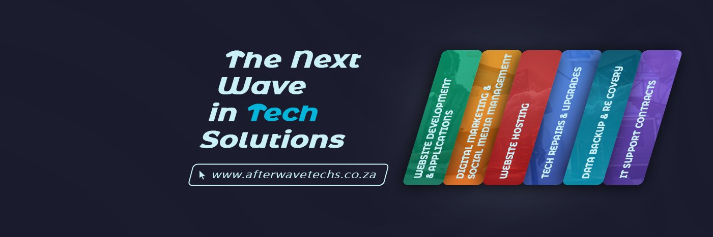 AfterWave Tech Solutions banner