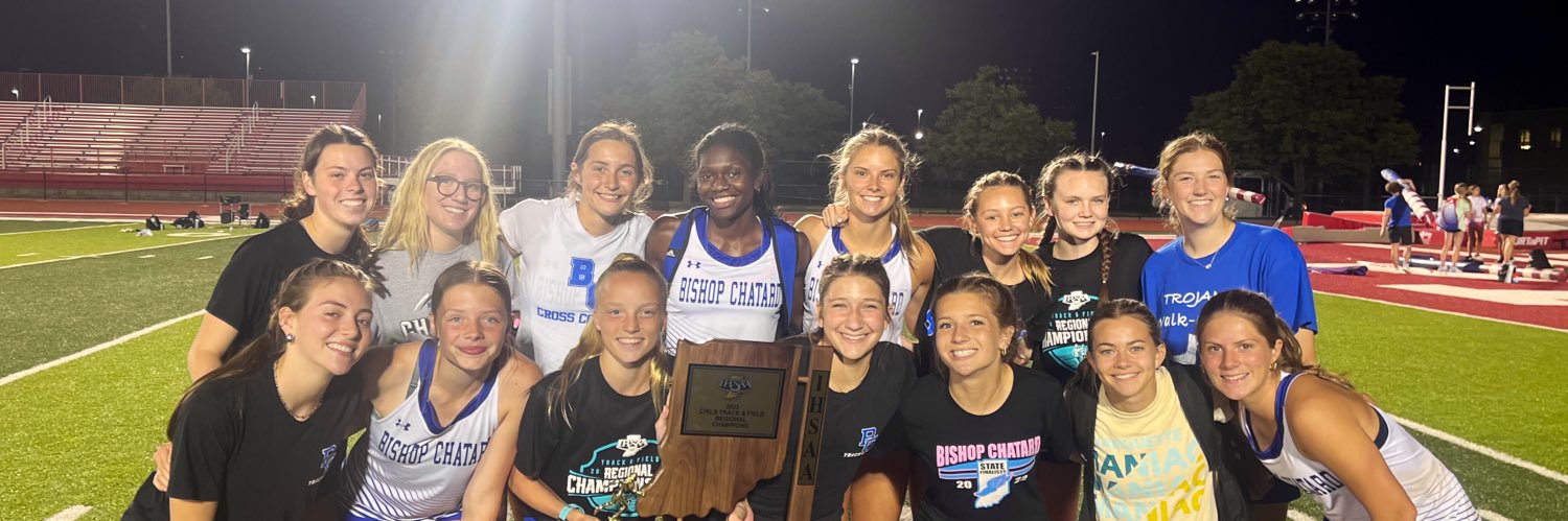 Bishop Chatard Track and Field's banner