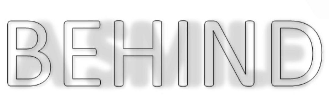 Behind a Smile ℹ banner