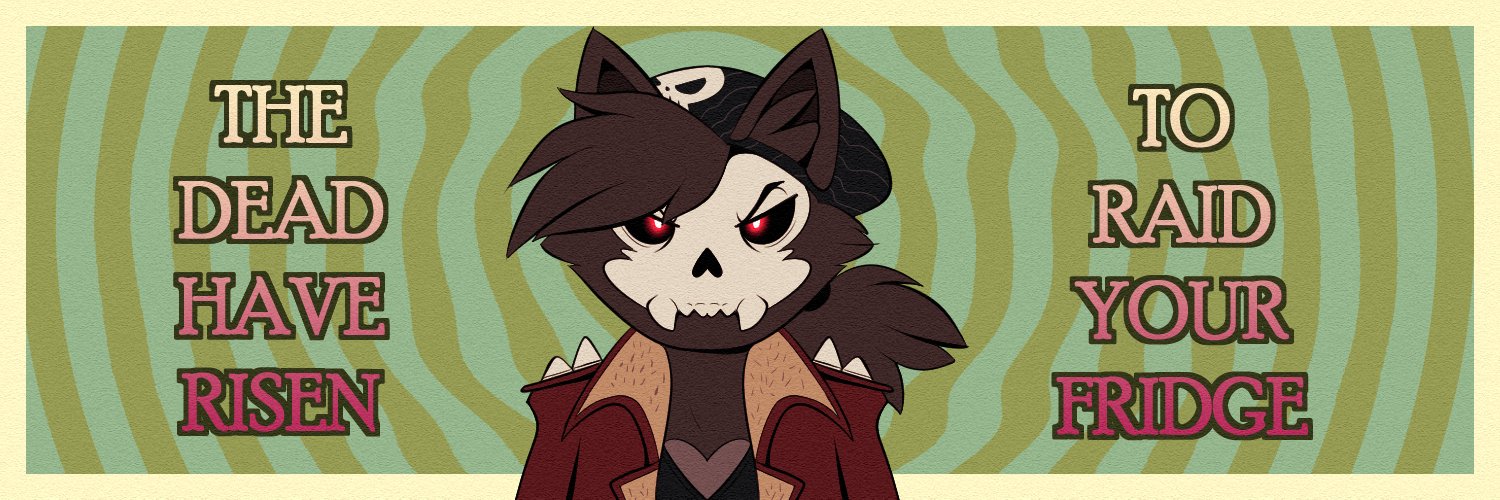 RYE a Rumbly Raccoon 🍴🦝🏳️‍🌈 banner
