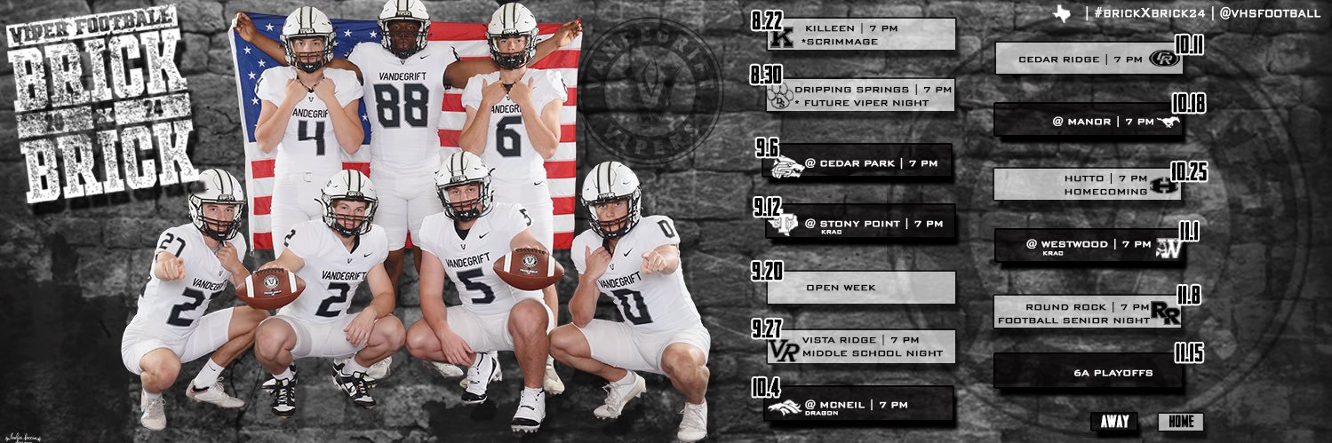 Vandegrift Football banner