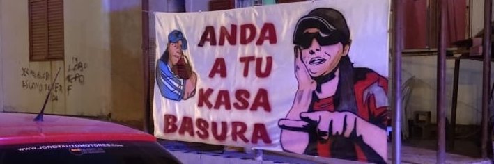 ANDATE AYUDE VOLVE A RESERVA GORDO INUTIL banner