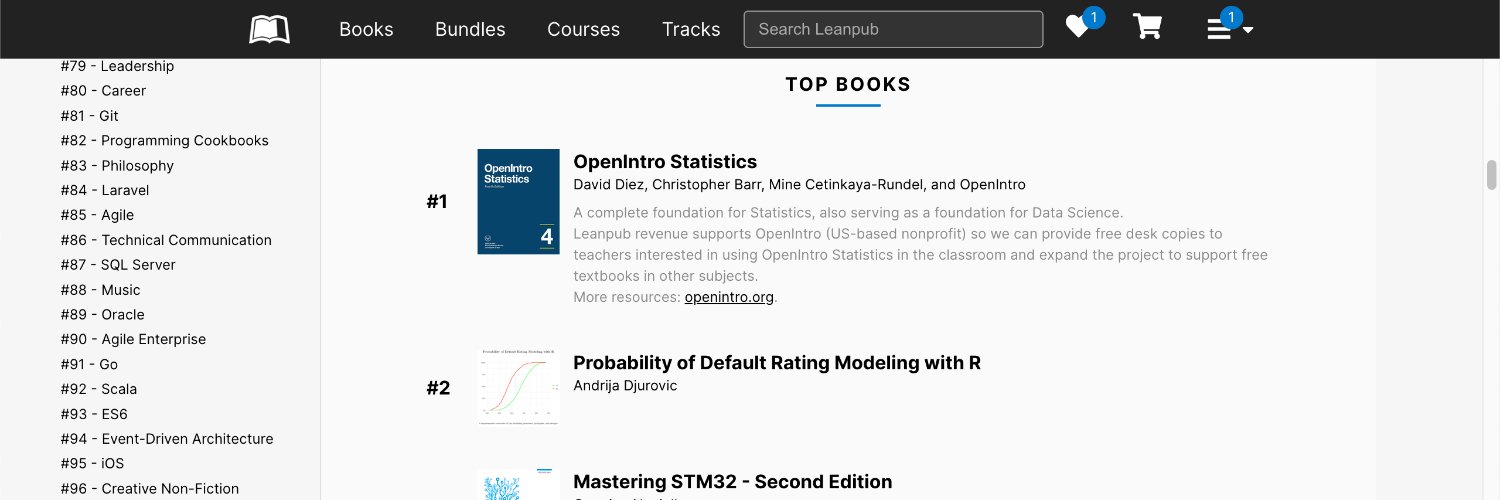 Leanpub's banner