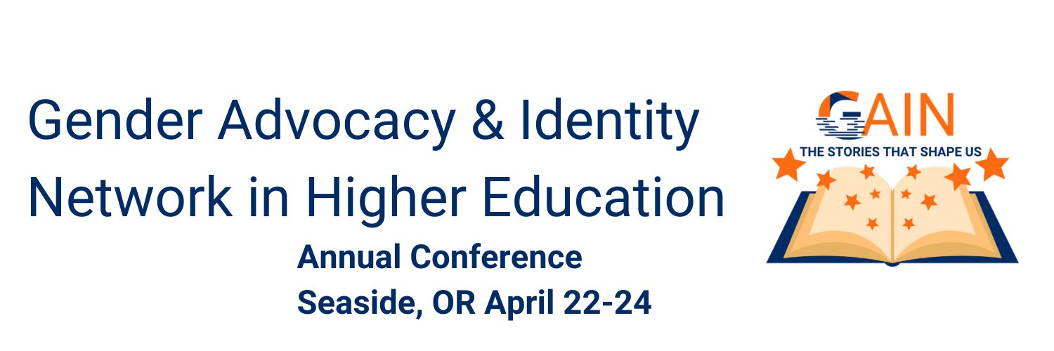 Gender Advocacy and Inclusion Network in Higher Ed banner