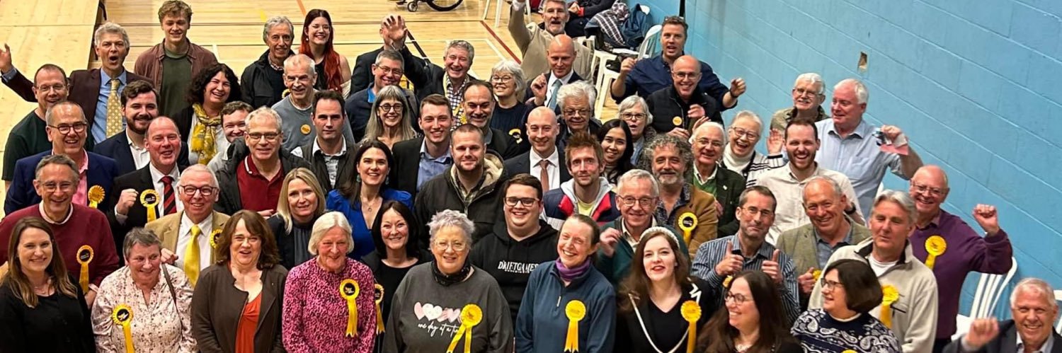 Cheltenham Lib Dems banner