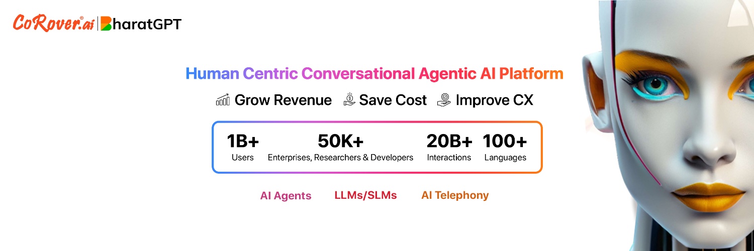 CoRover - Human Centric Conversational Agentic AI banner