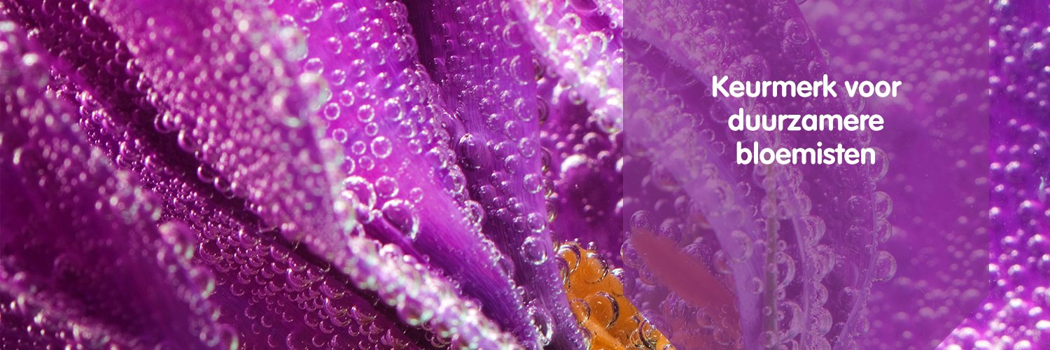 Keurmerk Barometer Duurzame Bloemist banner