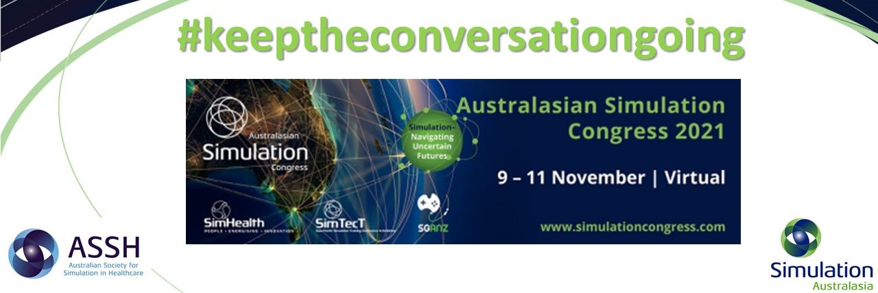 Australian Society for Simulation in Healthcare banner
