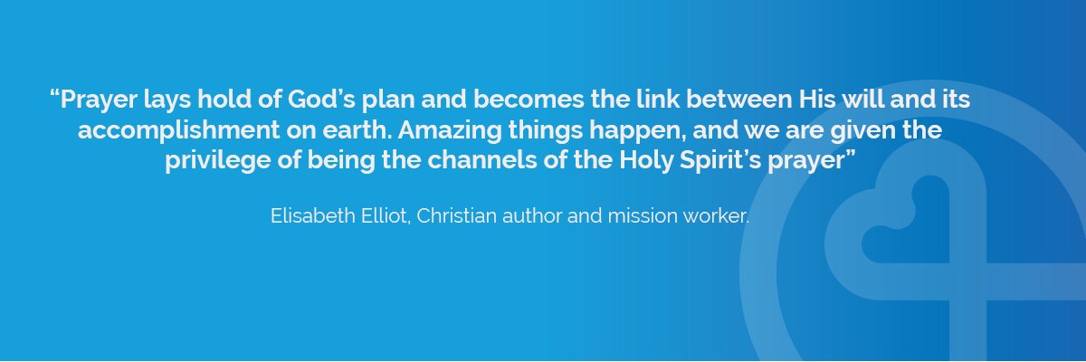 Echoes International Prayer banner