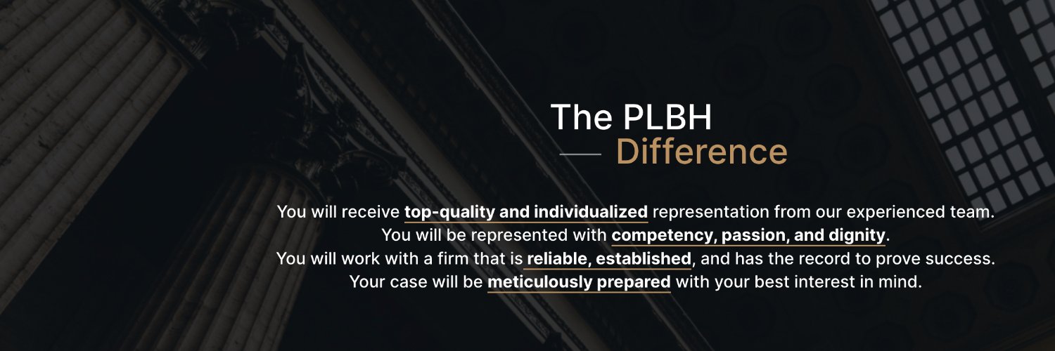 PLBHLaw's profile banner image