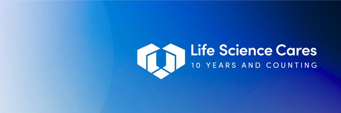 Life Science Cares banner