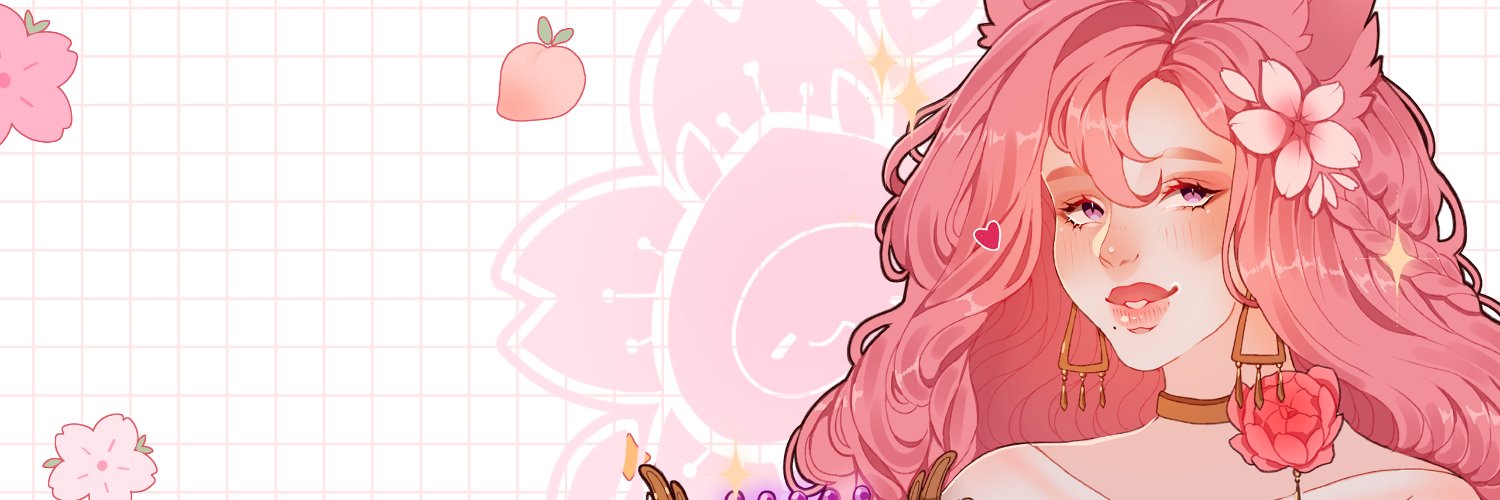 ˚₊ ‧ 🌷 Luthy 🌷₊˚⊹ ˖ Customizable PNGtuber banner