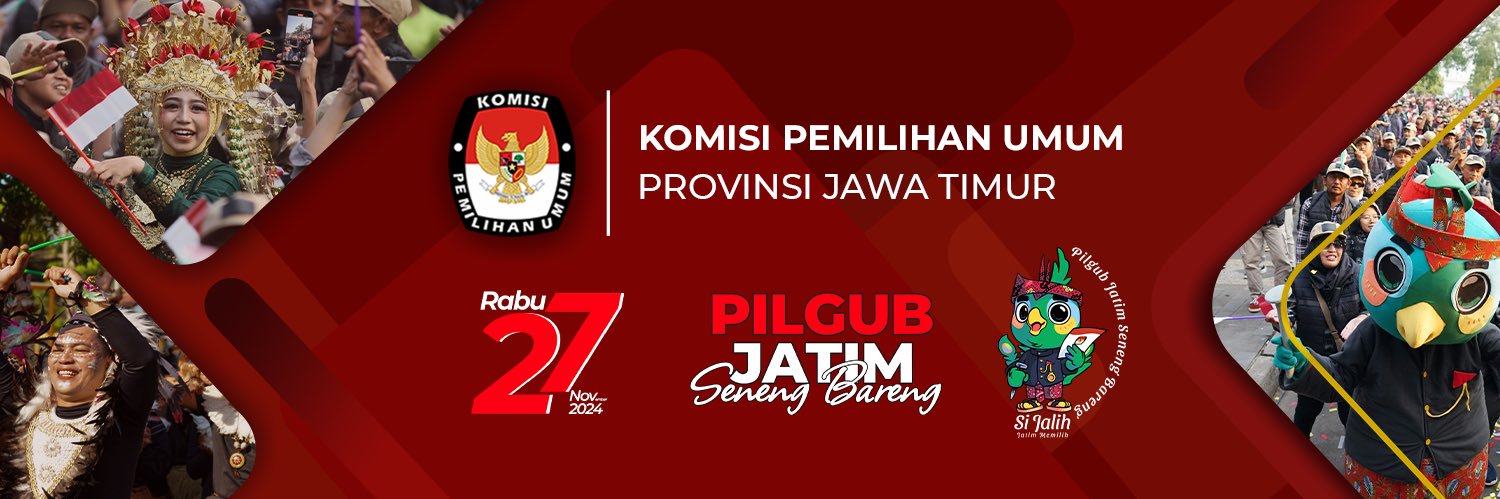 KPU Provinsi Jawa Timur banner