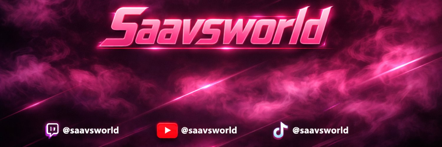 Saavsworld's profile banner image