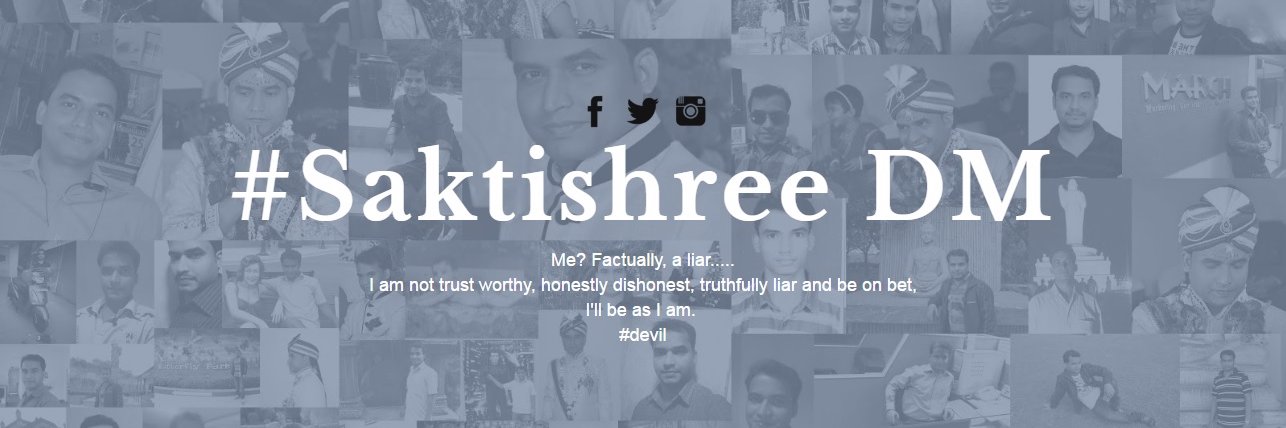 Saktishree's profile banner image