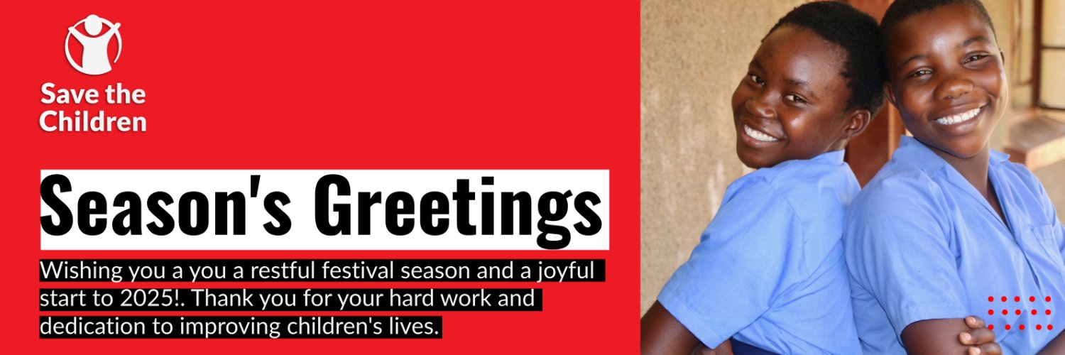 Save the Children Zambia banner