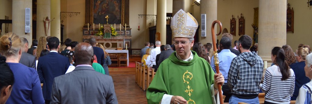 St Patrick's Wapping banner
