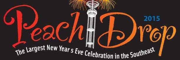 Atlanta's Peach Drop banner