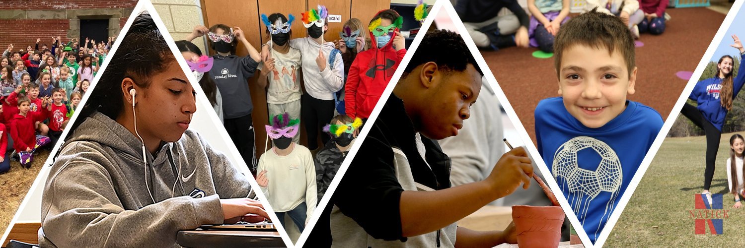 Natick Public Schools banner