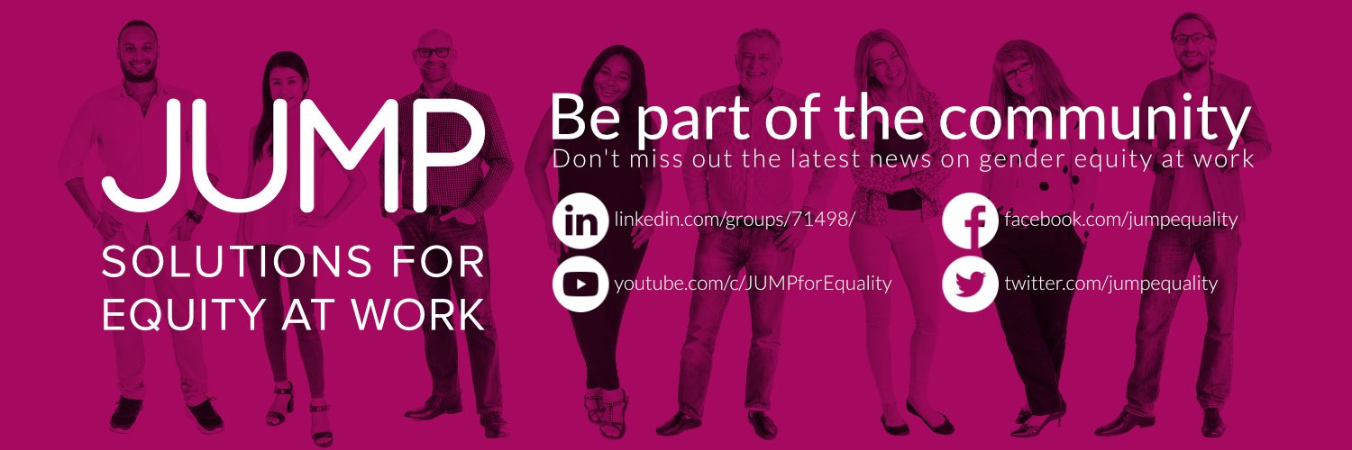 JUMP Solutions for Equity at Work banner
