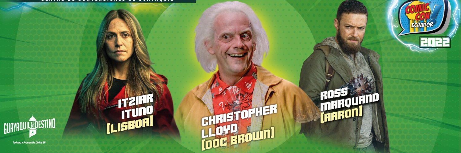 Comic Con Ecuador banner