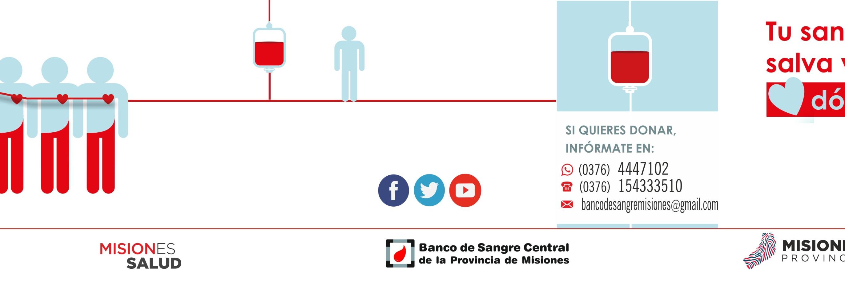 BancoSangreMisiones banner