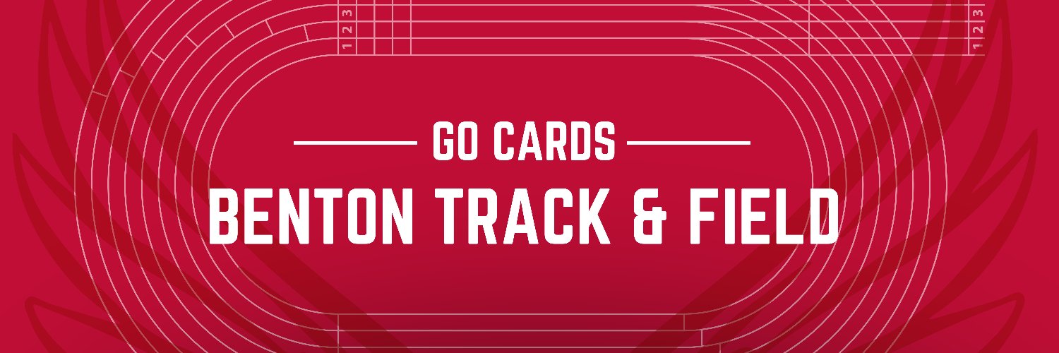 Benton Track & Field banner