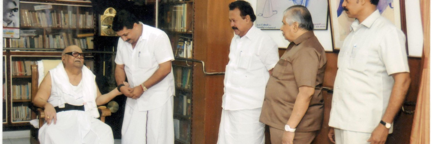 Dr P Thiaga Rajan (PTR)'s banner