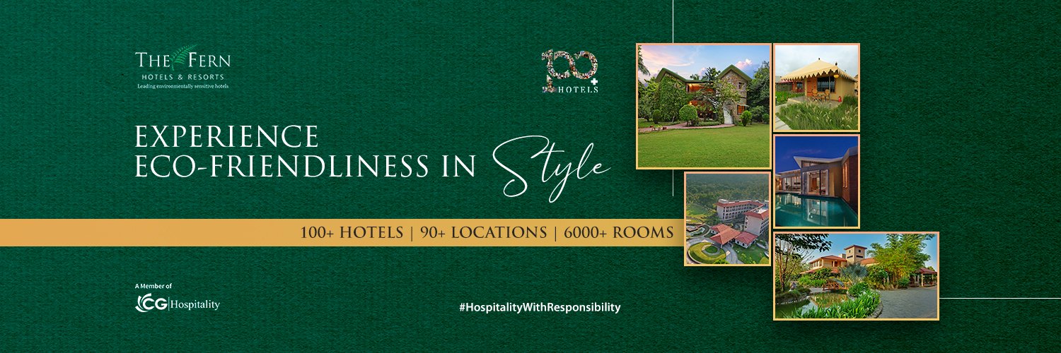 The Fern Hotels & Resorts banner