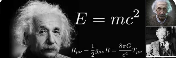 Albert Einstein banner