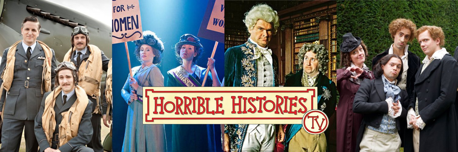 Horrible Histories TV banner