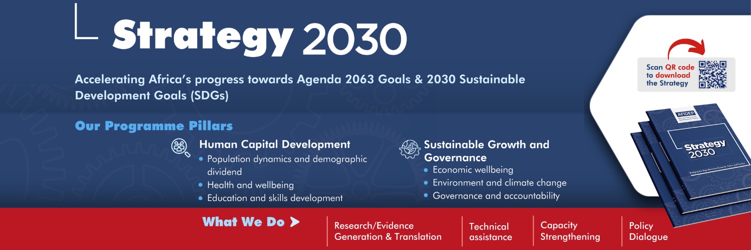 AFIDEP's banner