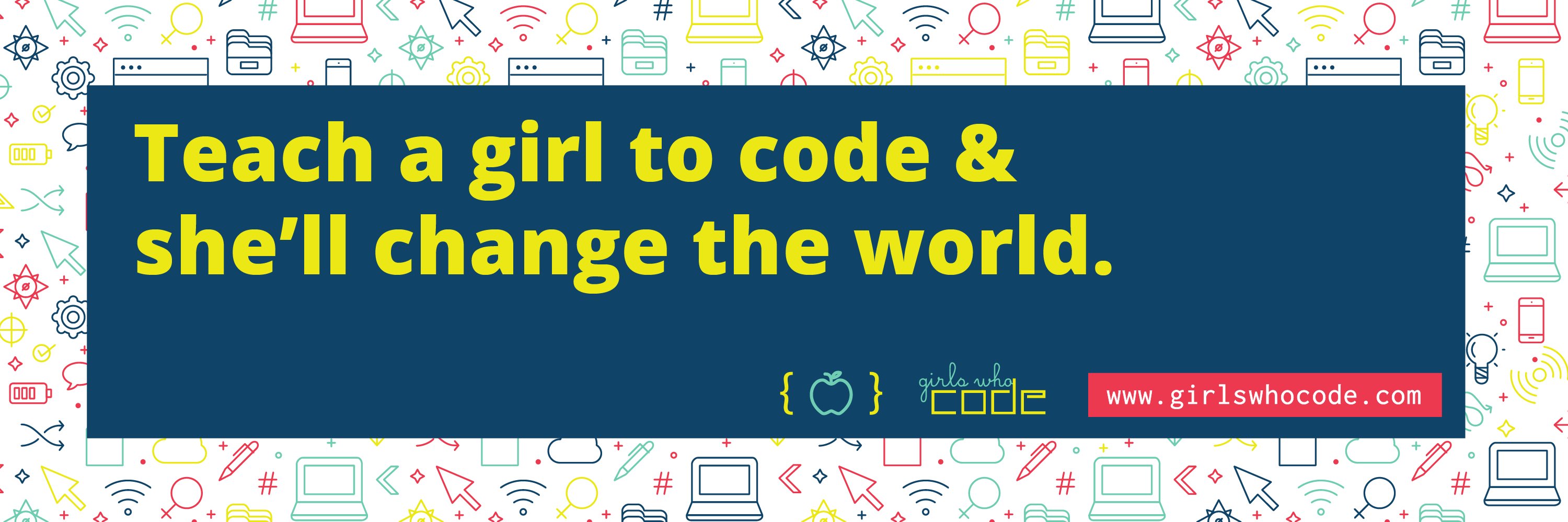Girls Who Code NHS banner