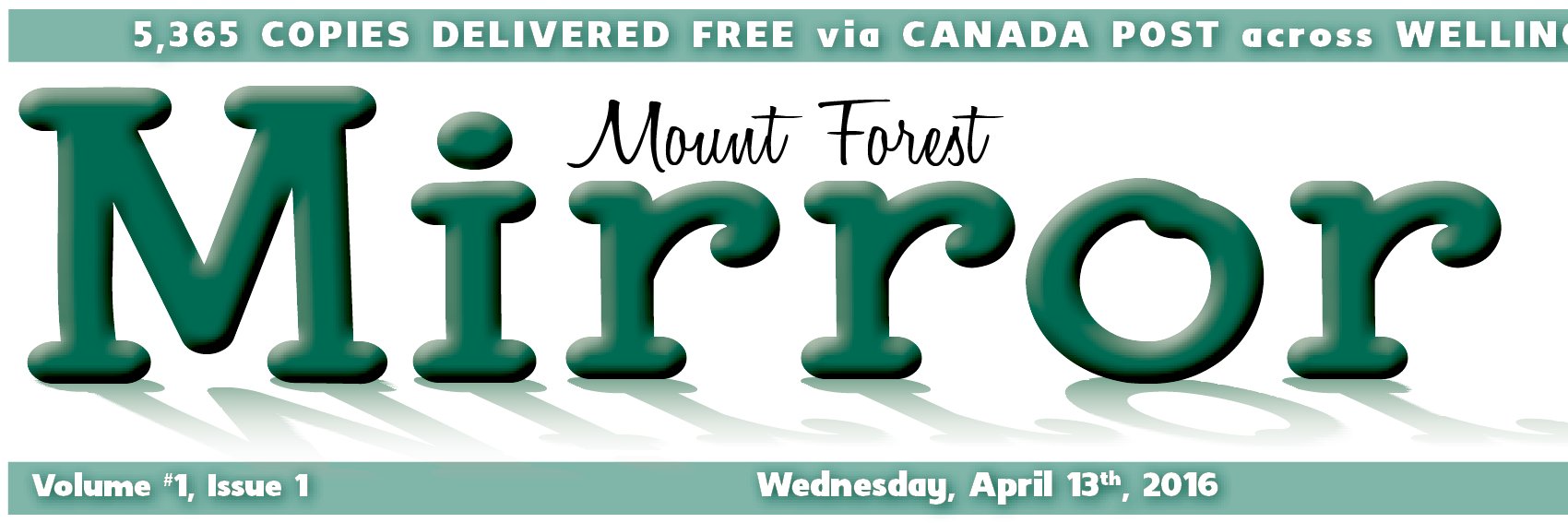 Mount Forest Mirror banner